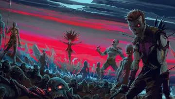 Задник к сериалу "Зомби Marvel" #1361659