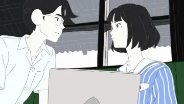 Задник к сериалу "四畳半タイムマシンブルース" #1547986
