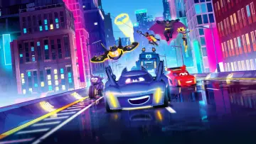 Задник к сериалу "Бэтколёса" #1328371