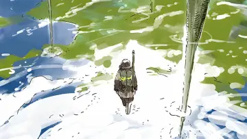 Задник к сериалу "Кайна в великом снежном море" #1684694