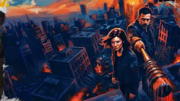 Задник к сериалу "Ходячие мертвецы: Мертвый город" #1219205