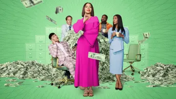 Задник к сериалу "Женщина при деньгах" #1372615