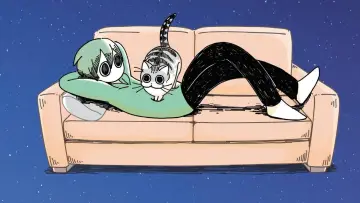 Задник к сериалу "Вечера с кошкой" #1498978