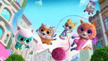 Задник к сериалу "SuperKitties" #1308776