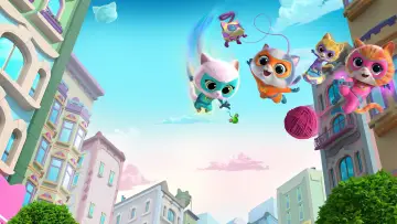 Задник к сериалу "SuperKitties" #1308781