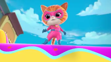 Задник к сериалу "SuperKitties" #1308785