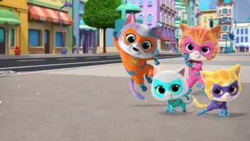 Задник к сериалу "SuperKitties" #1308786