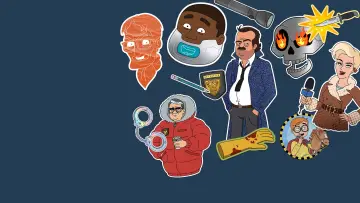 Задник к сериалу "Гримсбург" #1782328