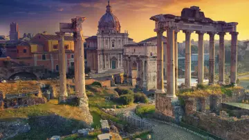 Задник к сериалу "Lost Treasures of Rome" #1549284