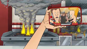 Задник к сериалу "Бивис и Баттхед Майка Джаджа" #1373798
