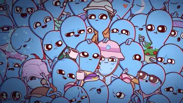 Задник к сериалу "Странная планета" #1434531