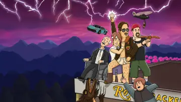 Задник к сериалу "Королевские взломщики" #1436336