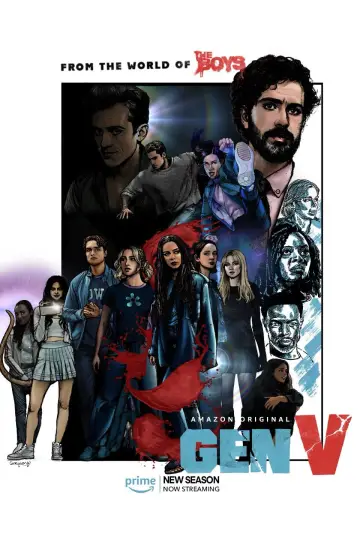 Постер к сериалу "Поколение V" #1311691