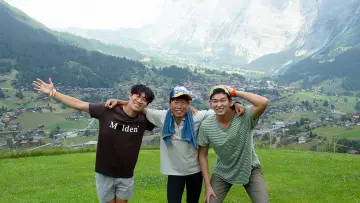 Задник к сериалу "텐트 밖은 유럽" #1509521