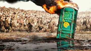 Задник к сериалу "Полный провал: Вудсток 