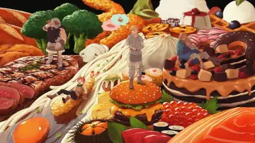 Задник к сериалу "Подземелье вкусностей" #1322534