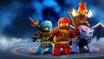 Задник к сериалу "LEGO Ниндзяго: восстание драконов" #1267020