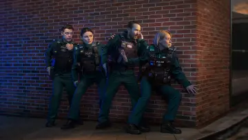 Задник к сериалу "Голубые огни" #1451370