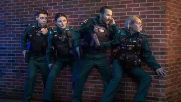 Задник к сериалу "Голубые огни" #1451373