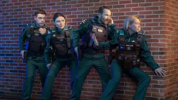 Задник к сериалу "Голубые огни" #1451382