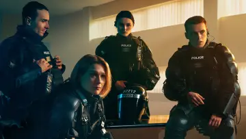 Задник к сериалу "Голубые огни" #1451383