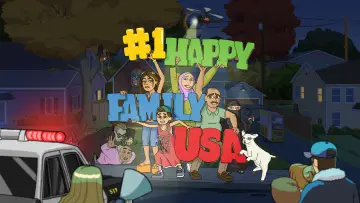 Задник к сериалу "Самая счастливая семья США" #1440410