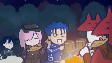 Задник к сериалу "Fate/Grand Order 藤丸立香はわからない" #1317349