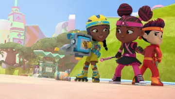 Задник к сериалу "Kiya & the Kimoja Heroes" #1452647