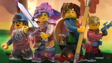 Задник к сериалу "LEGO: Приключения охотников за снами" #1310107