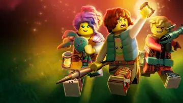 Задник к сериалу "LEGO: Приключения охотников за снами" #1310130