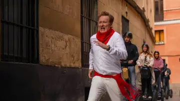 Задник к сериалу "Конан О