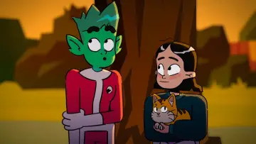 Задник к сериалу "Beast Boy: Lone Wolf" #1601446