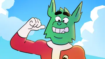 Задник к сериалу "Beast Boy: Lone Wolf" #1601448