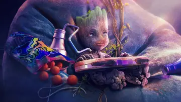 Задник к сериалу "Я есть Грут" #1397121