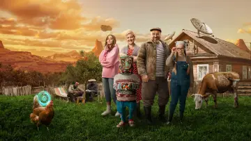 Задник к сериалу "Кибердеревня" #1503824