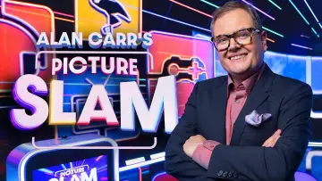 Задник к сериалу "Alan Carr
