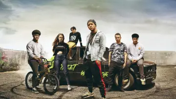 Задник к сериалу "Spinners" #1836081