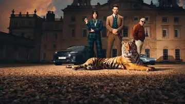 Задник к сериалу "Джентльмены" #1656000