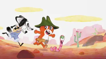 Задник к сериалу "Billy, le hamster cowboy" #1501753