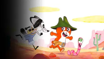 Задник к сериалу "Billy, le hamster cowboy" #1501754