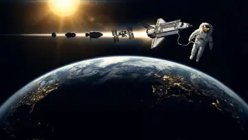 Задник к сериалу "Once Upon a Time in Space" #1491398
