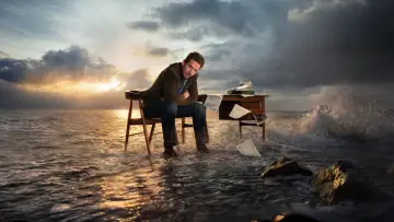 Задник к сериалу "Бержерак" #1443248