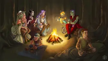 Задник к сериалу "Critical Role" #1219815