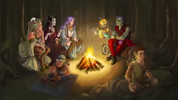 Задник к сериалу "Critical Role" #1219818