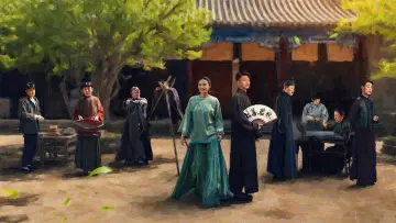 Задник к сериалу "Цветение диких амбиций" #1505555