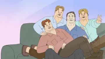 Задник к сериалу "Хаха, клоуны" #1483591
