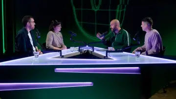 Tres vides постер