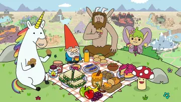 Задник к сериалу "Super Happy Magic Forest" #1670229