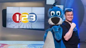 1, 2 oder 3 постер