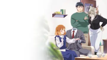 Задник к сериалу "Человек-невидимка и обычная девушка: Эти двое скоро станут мужем и женой" #1483117
